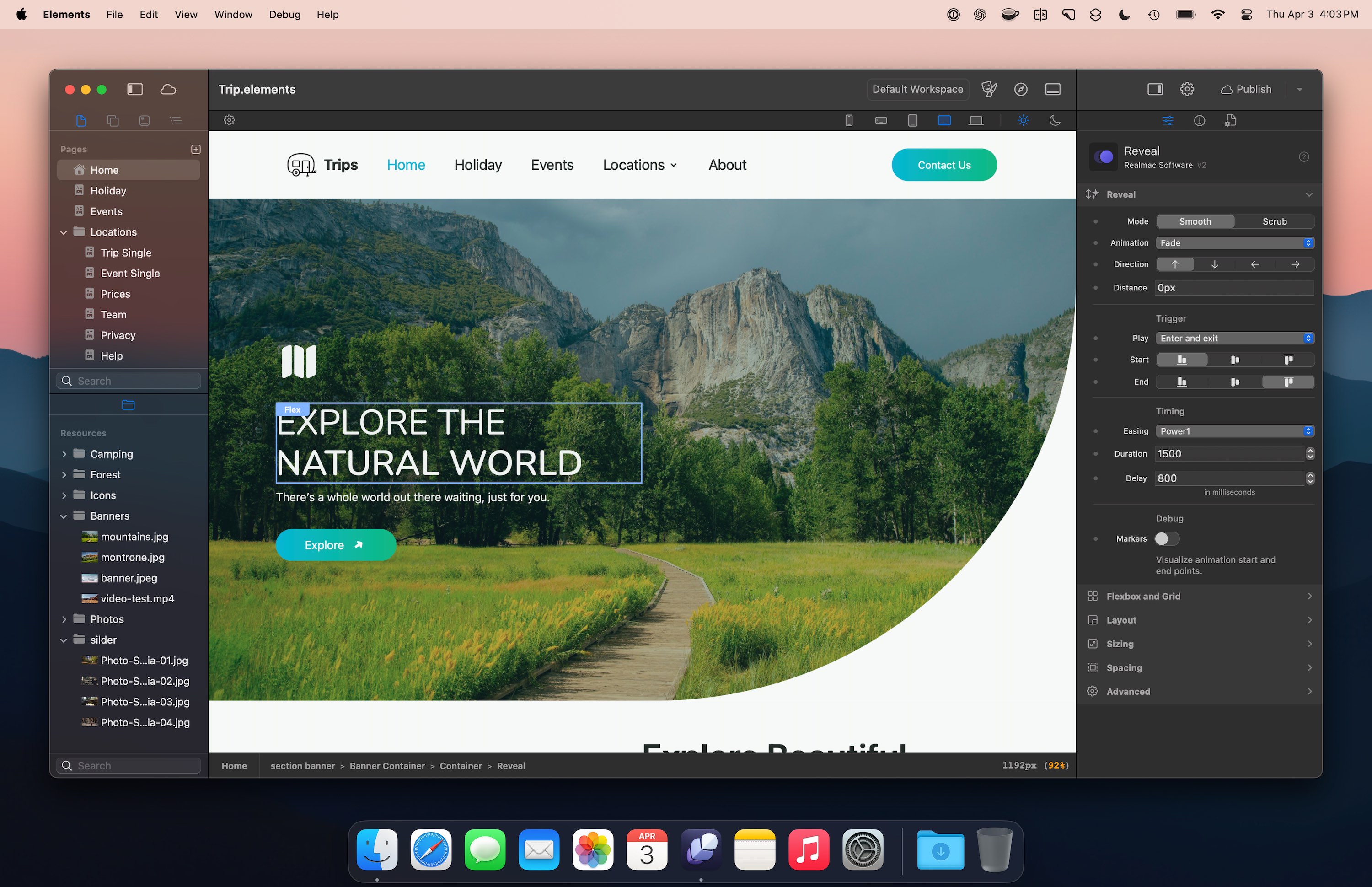 Elements for macOS Theme Studio Screenshot